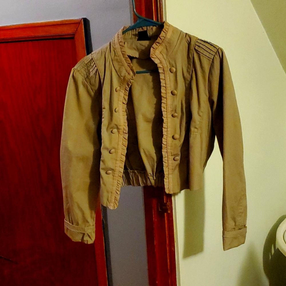 Womens Rue 21 Tan Jacket (S)